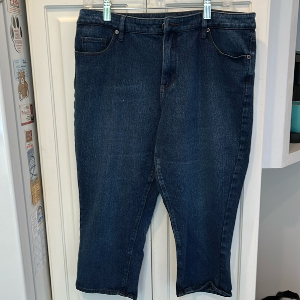 Coldwater Creek Knit Capris Size 14